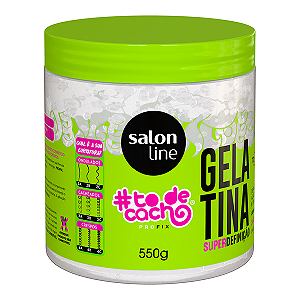 Gelatina Capilar Tô de cacho super definição Salon Line 550g