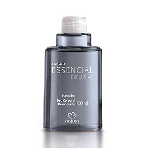 Refil Deo Corporal Essencial Exclusivo Masculino 100ml