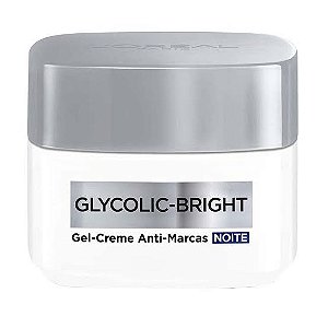 GEL-CREME ANTI MARCAS NOITE GLYCOLIC BRIGHT L’OREAL PARIS 49g