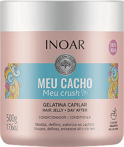 Gelatina Capilar Meu Cacho , Meu crush Inoar  - 500g
