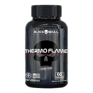 Termógenico Thermo Flame Black Skull 60 capsulas