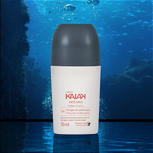 Desodorante Roll On Kaiak Oceano Feminino Natura 75ml