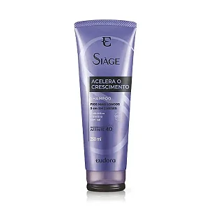 Shampoo Eudora Siage Acelera o Crescimento 250ml