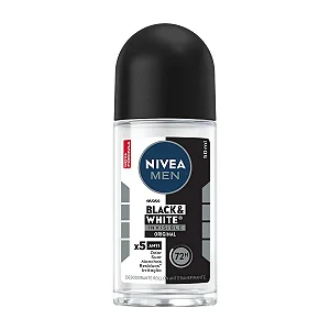 Desodorante Roll On Invisible Black & White Nivea 50ml