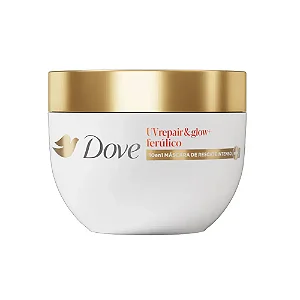 Máscara Capilar Dove resgate intenso 10 em 1 UV Repair Glow + Ferúlico 250g