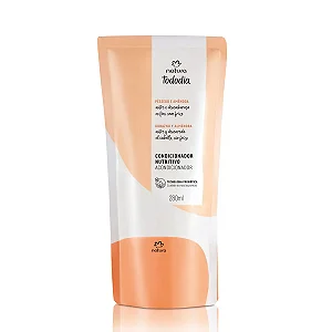 Refil condicionador Natura Tododia Nutrição (pêssego e amêndoa) 280ml