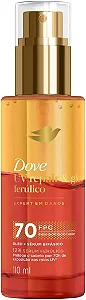 Sérum Bifásico Dove UV Repair Com proteção Solar para os Cabelos Fator 70 - Glow Ferúlico 110ml