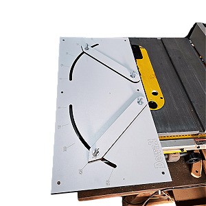 Sled Gabarito p/ Serra de Bancada STANLEY SSR1801-b2 cortes em Ângulos de 90°, 60°, 45°, 30° e 15°