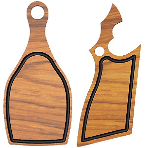 Kit Gabaritos Molde Guia Para Tupia Tábuas Diversas 12 Peças