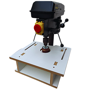 Suporte De Lixa Tambor/lixamento Para Furadeira De Bancada