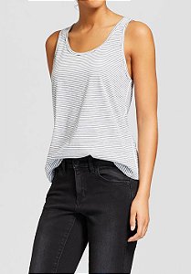 Camisola de alças da Sensory Friendly Knit Stripe