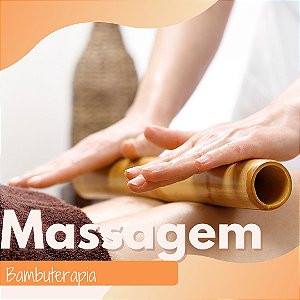 Serviço - Bambuterapia - Massagem com bambu