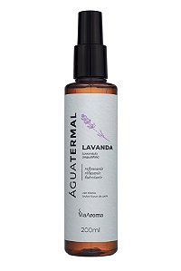 Via Aroma - Água Termal com Óleo Essencial de Lavanda - 200ml