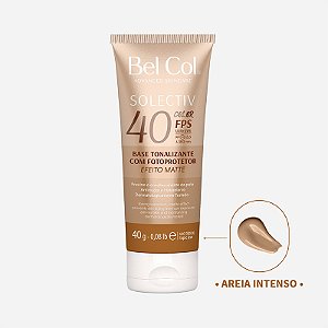 Bel Col - Solectiv Color Tonalizante facial multifuncional com FPS 40 - AREIA INTENSO