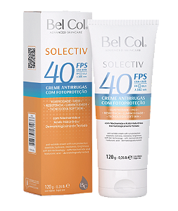 Bel Col - Solectiv Creme Antirrugas com proteção solar FPS 40 - 120g