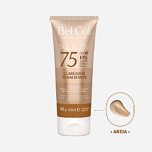 Bel Col - Solectiv Color Clareador FPS 75 Areia – 40g