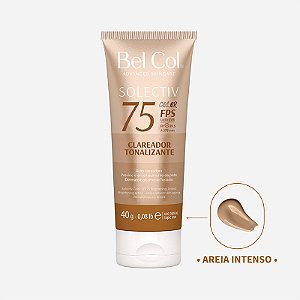 Bel Col - Solectiv Color Clareador FPS 75 Areia Intenso – 40g