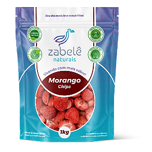 Morango Desidratado Chips