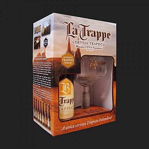 Kit La Trappe Blond 330ml + Taça