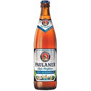 Cerveja Sem Álcool Paulaner Hefe Weissbier Alkoholfrei 500ml