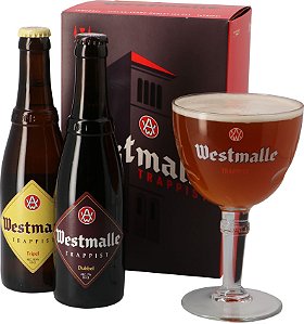 Kit Trapista Westmalle 2 Garrafas + Taça