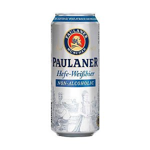 Cerveja Sem Álcool Paulaner Weissbier 0,0% Lata 500ml