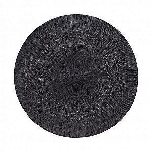 Conjunto 4 unidades Jogo Americano Serenity Preto