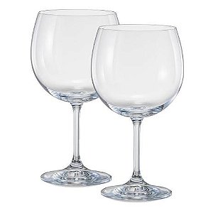 Jogo de 2 Taças Para Gin Anna em Cristal 600ML