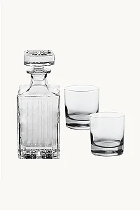 Kit Whisky 3 Peças em Vidro