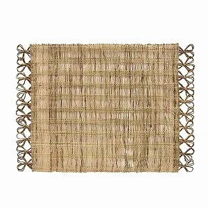 Jogo Americano Rami Loop Retangular Natural