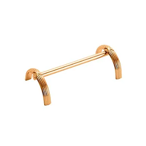 Conjubro 6 Peças Descansos de Latão Para Talheres Croise Rose