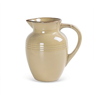Jarra Em Ceramica Bege 1L