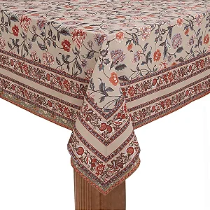 Toalha de Mesa Indiana Marigold 1,80m x 2,75m - 8 lugares