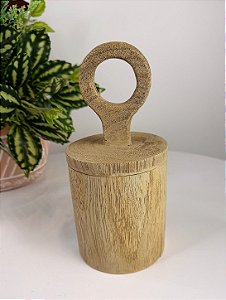 POTE DECORATIVO EM POLIRESINA 20X09X09