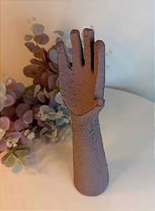 Escultura mão em poliressina