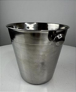 Balde para gelo em aço inox 1,25l