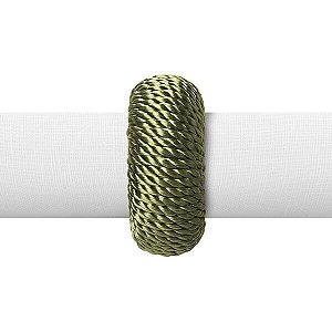 Argola de Guardanapo Rayon 4 Peças Verde
