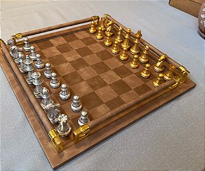 Jogo de Xadrez Decorativo