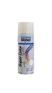 Tinta Spray Tekbond Super Color Branco Brilhante Uso Geral 350ml