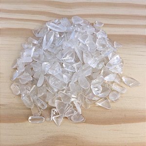100 gramas de Quartzo Transparente polido