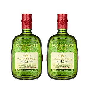 Kit c/2 Buchanan's Deluxe 12 anos (750ml) - Whisky