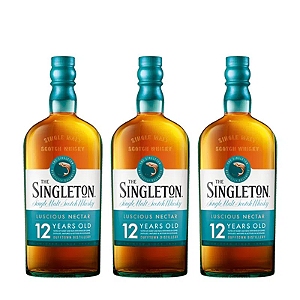 Kit c/3 Singleton Of Dofftown 12 anos (750ml) - Whisky