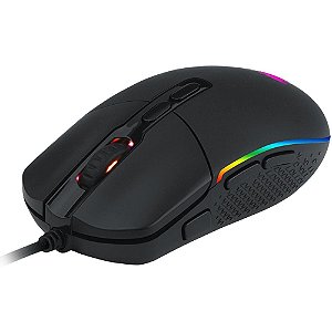Mouse Gamer Redragon Invader M719, RGB, 7 Botões, 10000DPI (M719-RGB)
