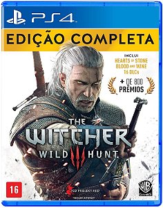 PS4 - The Witcher 3: Wild Hunt (Edição Completa) - Seminovo