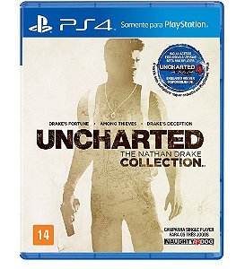 PS4 - Uncharted: The Nathan Drake Collection  Seminovo