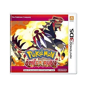 Nintendo 3ds - Pokémon: Omega Ruby - Seminovo (Sem Capa)