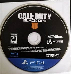 Ps4 - Call of Duty: Black Ops 4 (Somente Disco)
