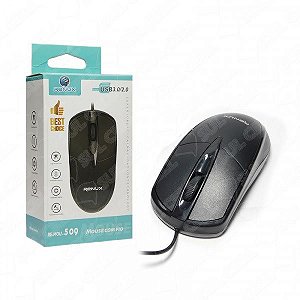 Mouse Optico c/ Fio USB (RE-MOU-509)