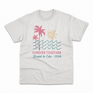 Beach Vibes - Camiseta Básica Regular Personalizada
