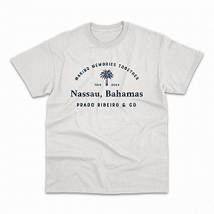 Bahamas - Camiseta Básica Regular Personalizada
